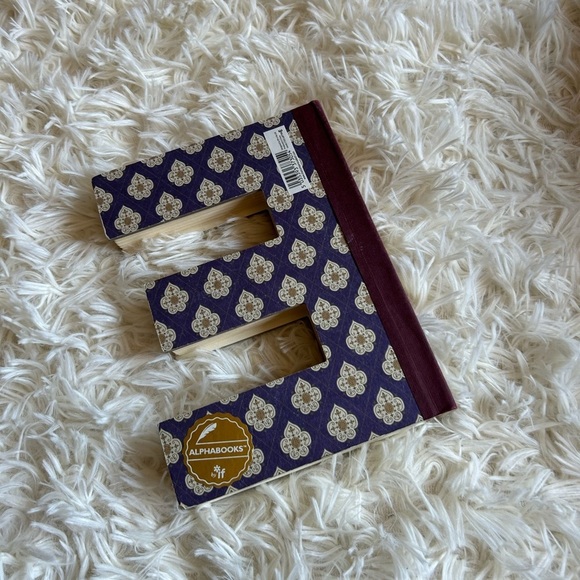 Alphabooks E‎ journal / notebook with vintage look NEW - Picture 3 of 4